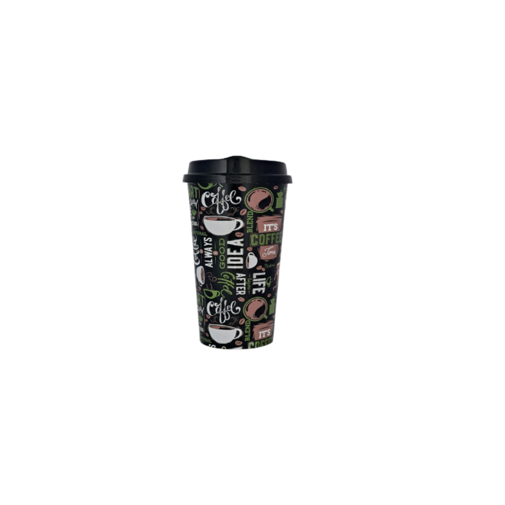 Tufex Coffee Cup 600ML, TUR-TP614 COFFEE LIFE